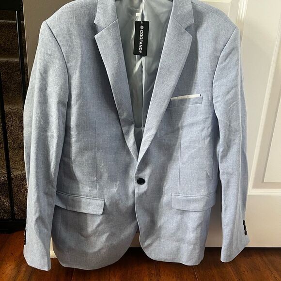 COOFANDY Men's Blazer Casual Sport Coats Slim Fit One Button Suit Jacket - Picture 11 of 16